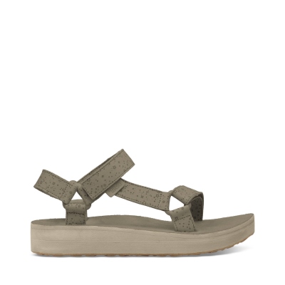 Teva Midform Universal Star - Women's Teva Sandals - Beige | India (JQBD06152)